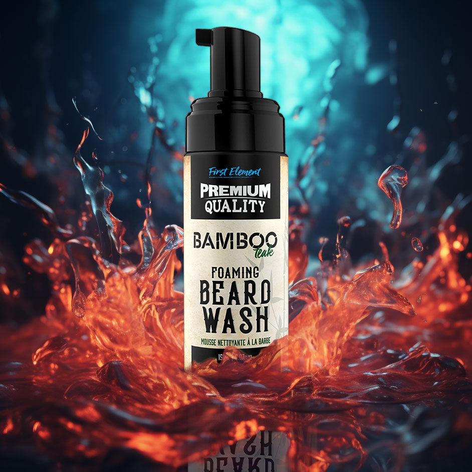 Foaming Beard & Face Wash - Bamboo