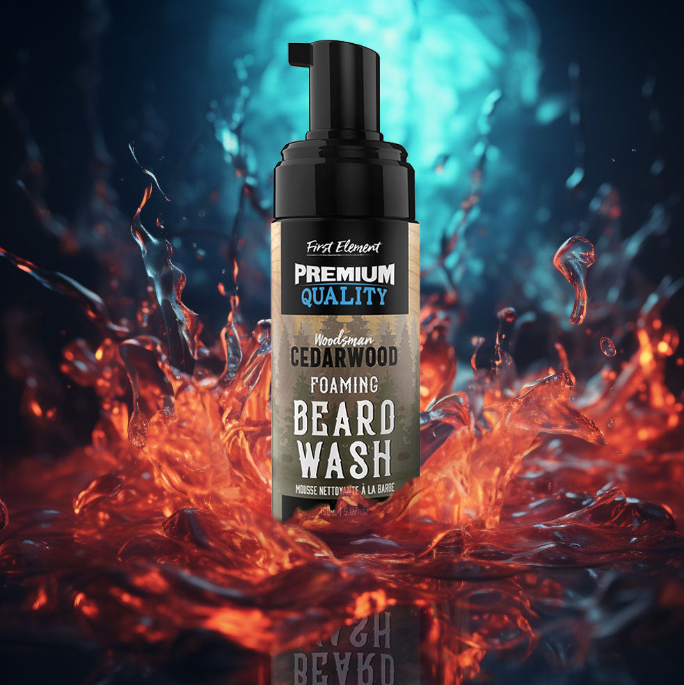 Foaming Beard & Face Wash - Cedarwood